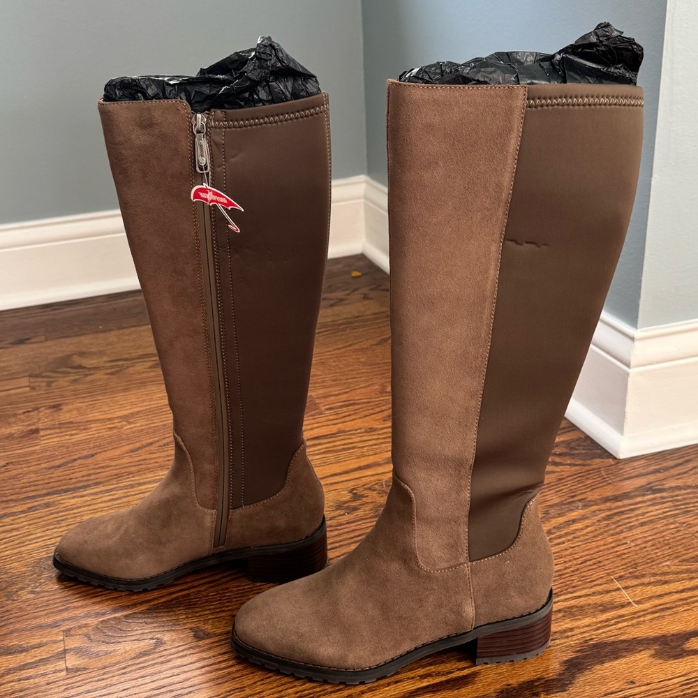 Blondo waterproof Brown Knee high Boots-NEW